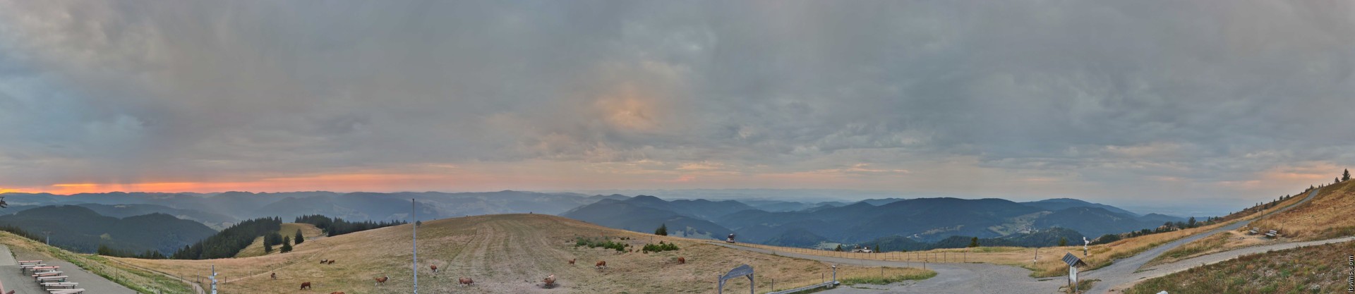 Archiv Foto Webcam Ausblick vom Belchen