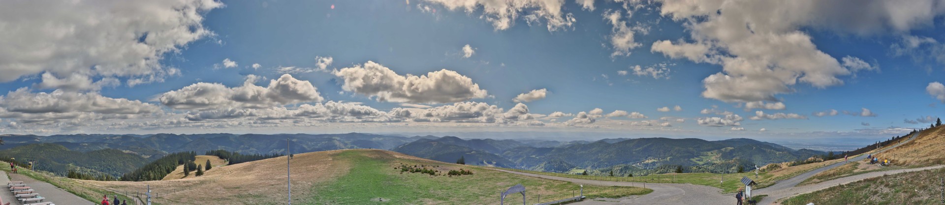 Archiv Foto Webcam Ausblick vom Belchen