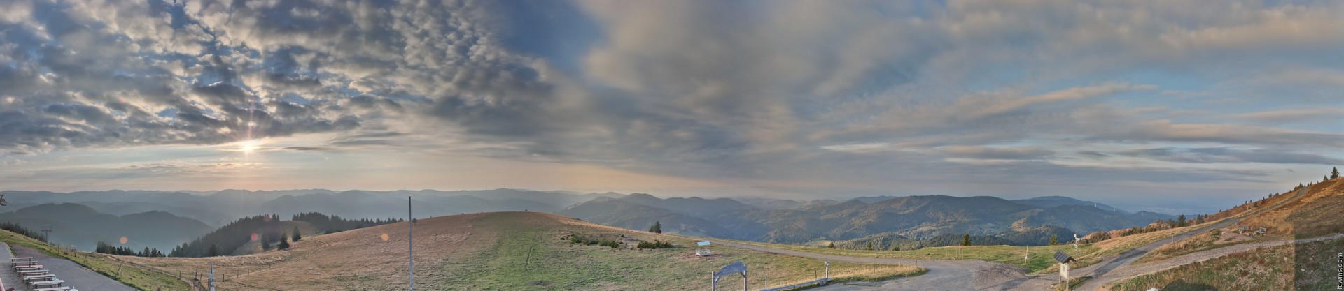 Archiv Foto Webcam Ausblick vom Belchen