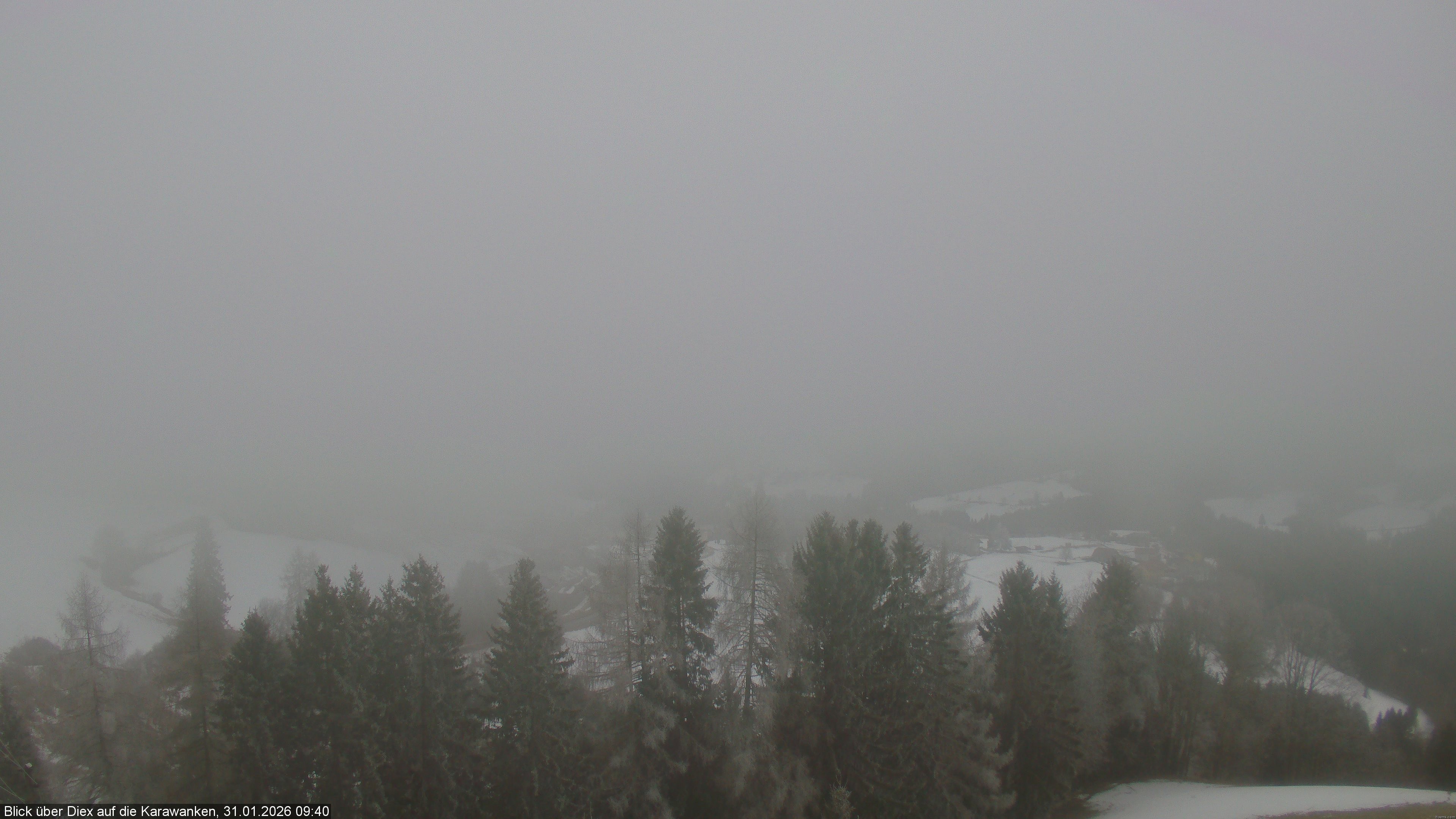 Archiv Foto Webcam Blick auf Diex (Kärnten)