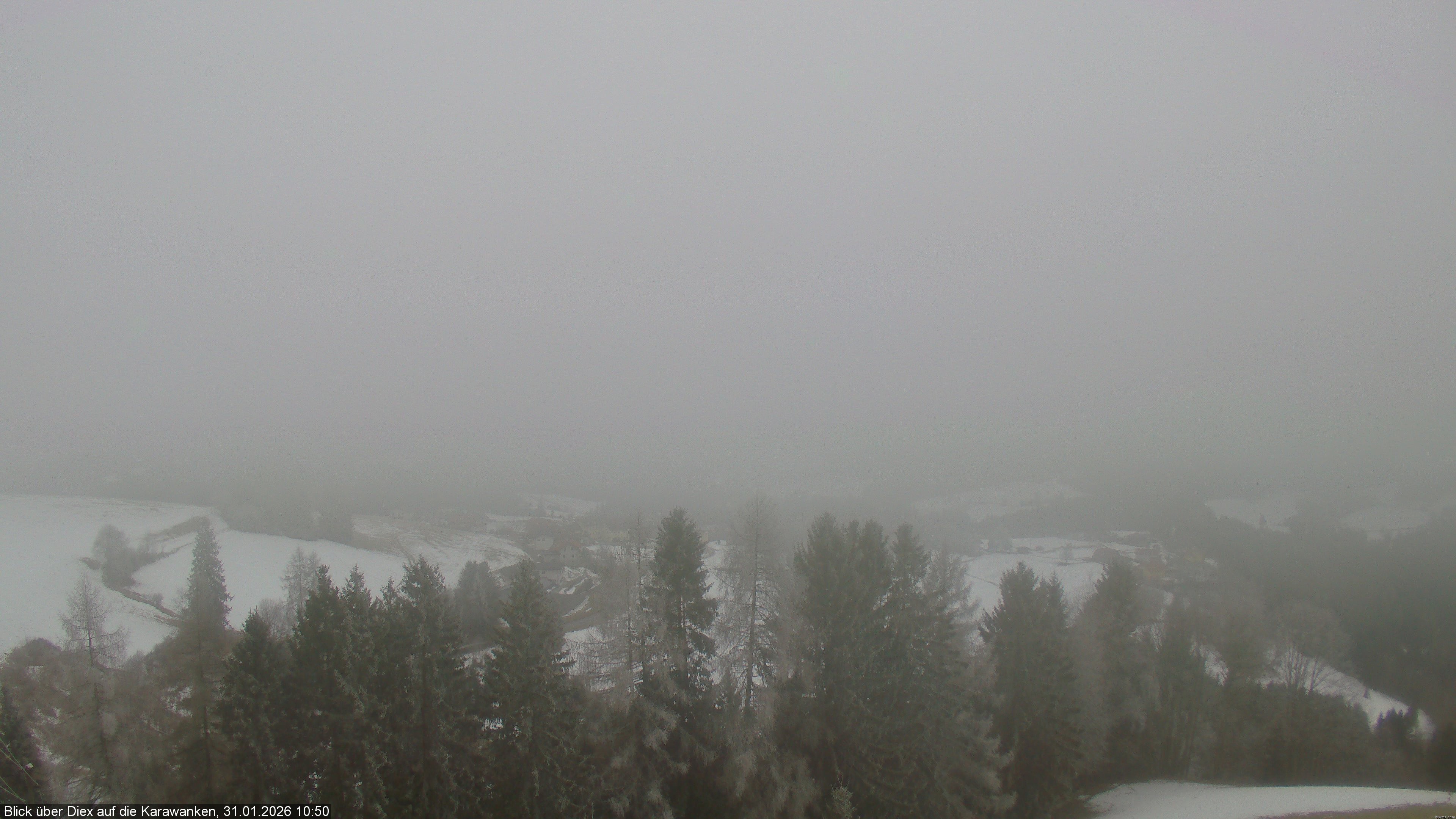 Archiv Foto Webcam Blick auf Diex (Kärnten)