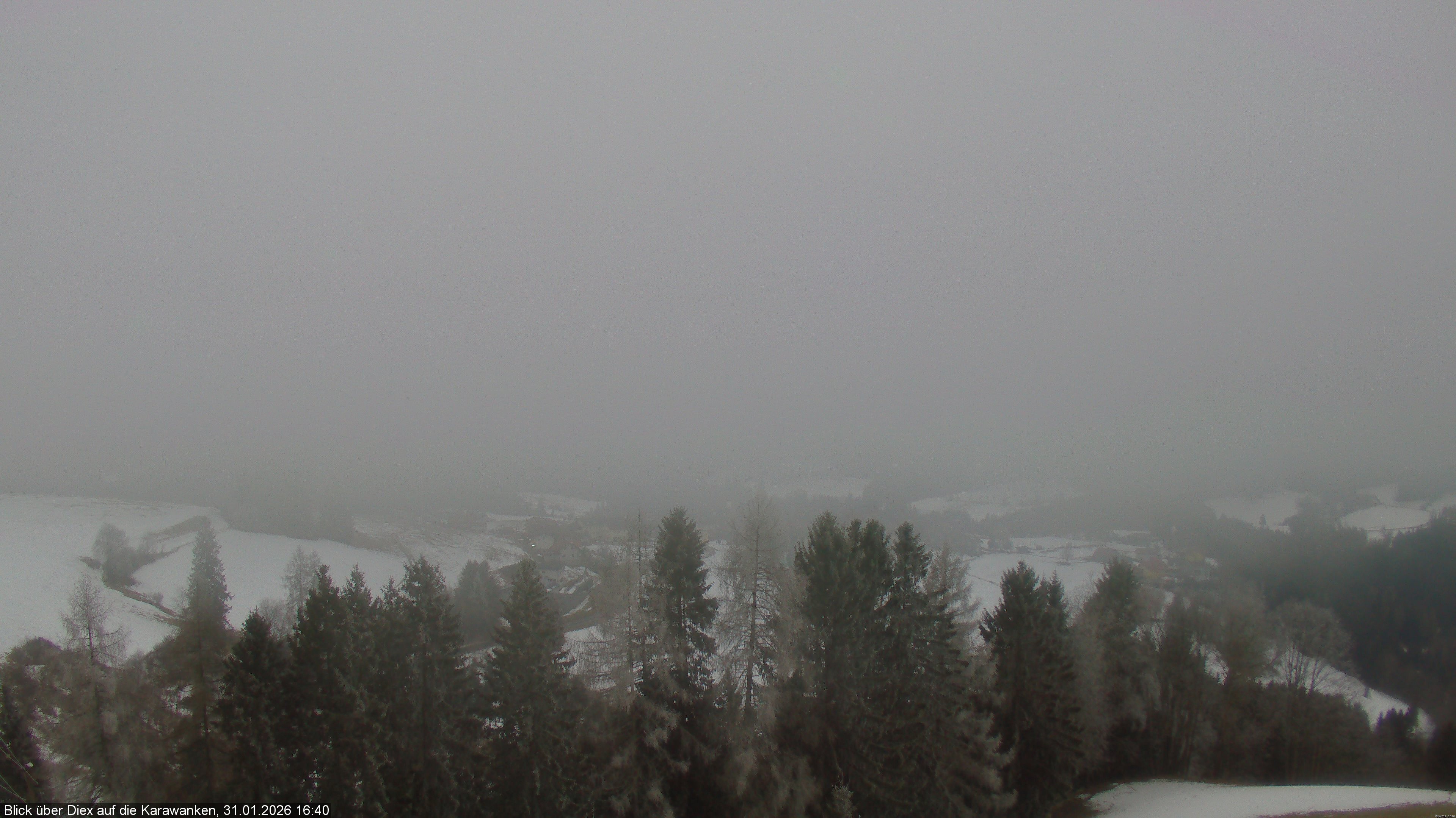 Archiv Foto Webcam Blick auf Diex (Kärnten)