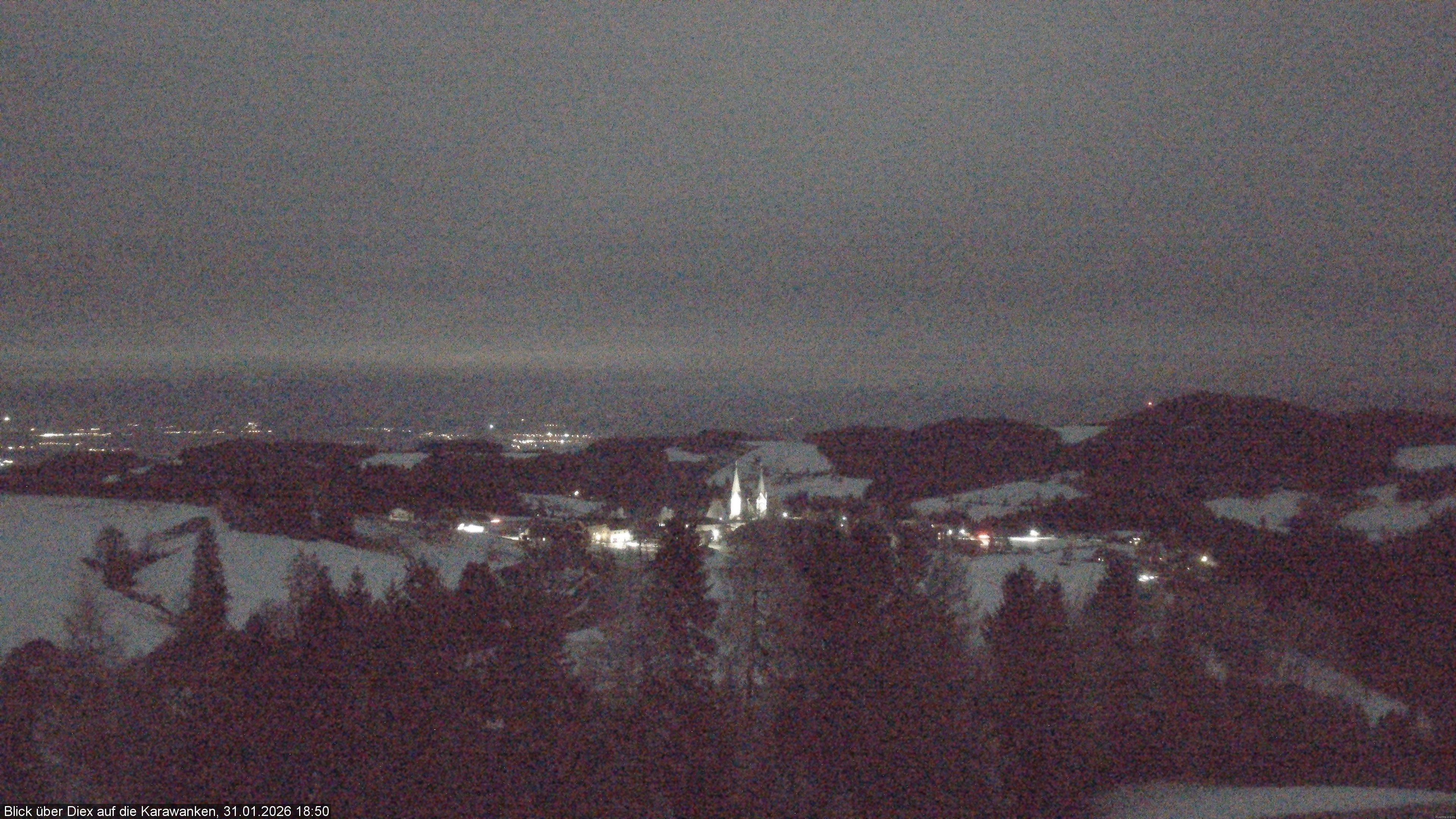 Archiv Foto Webcam Blick auf Diex (Kärnten)