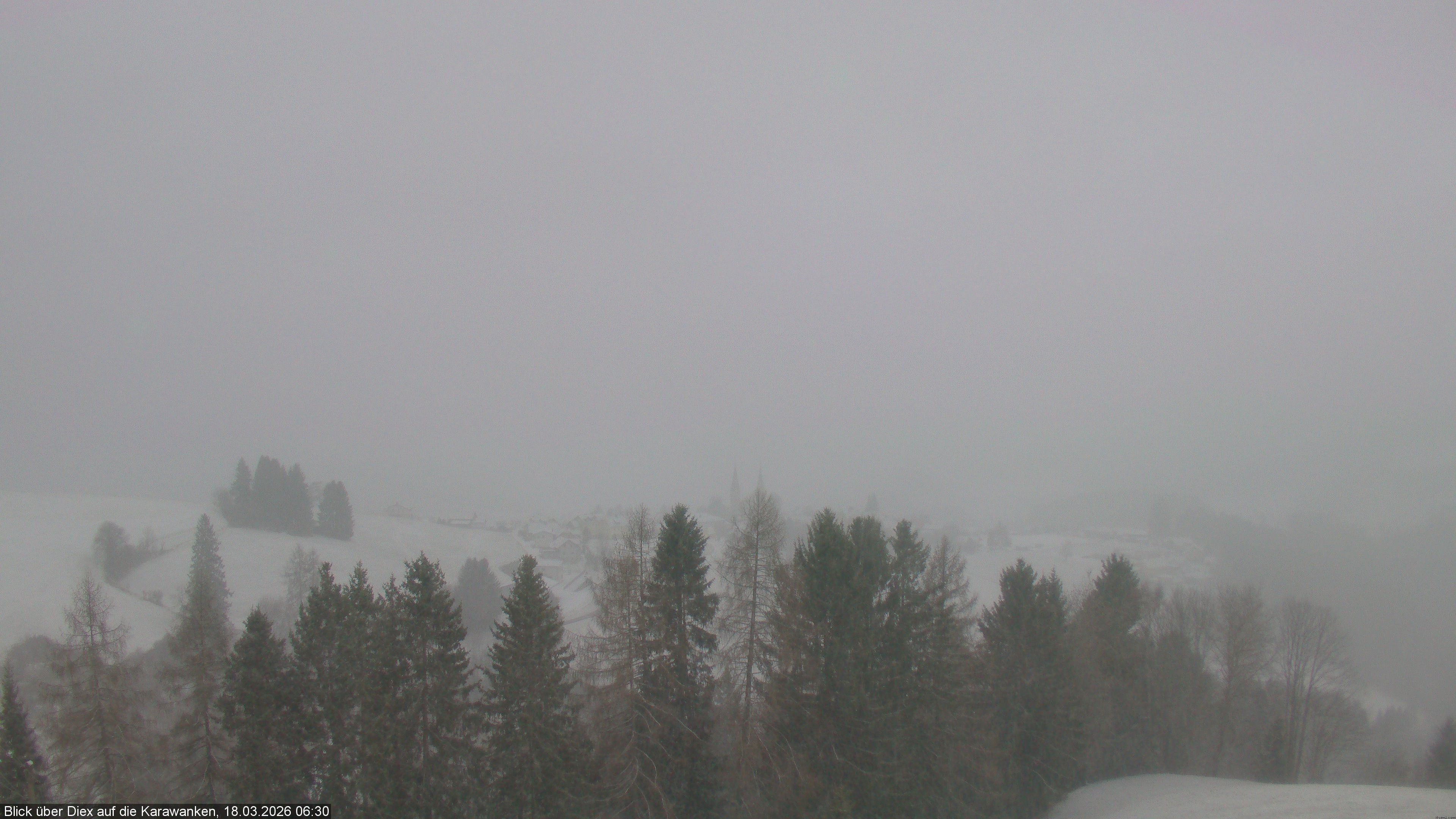 Archiv Foto Webcam Blick auf Diex (Kärnten)