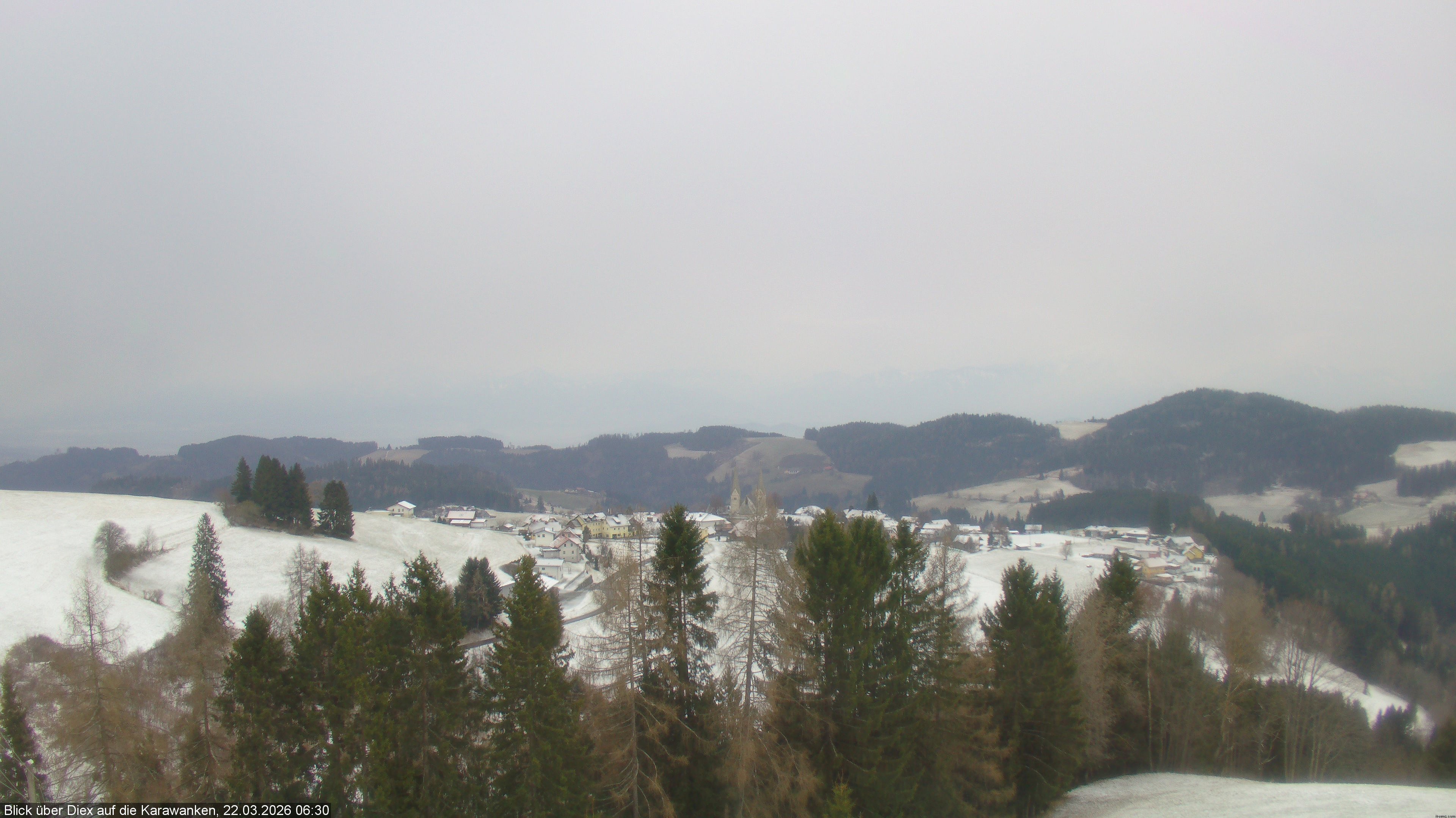 Archiv Foto Webcam Blick auf Diex (Kärnten)
