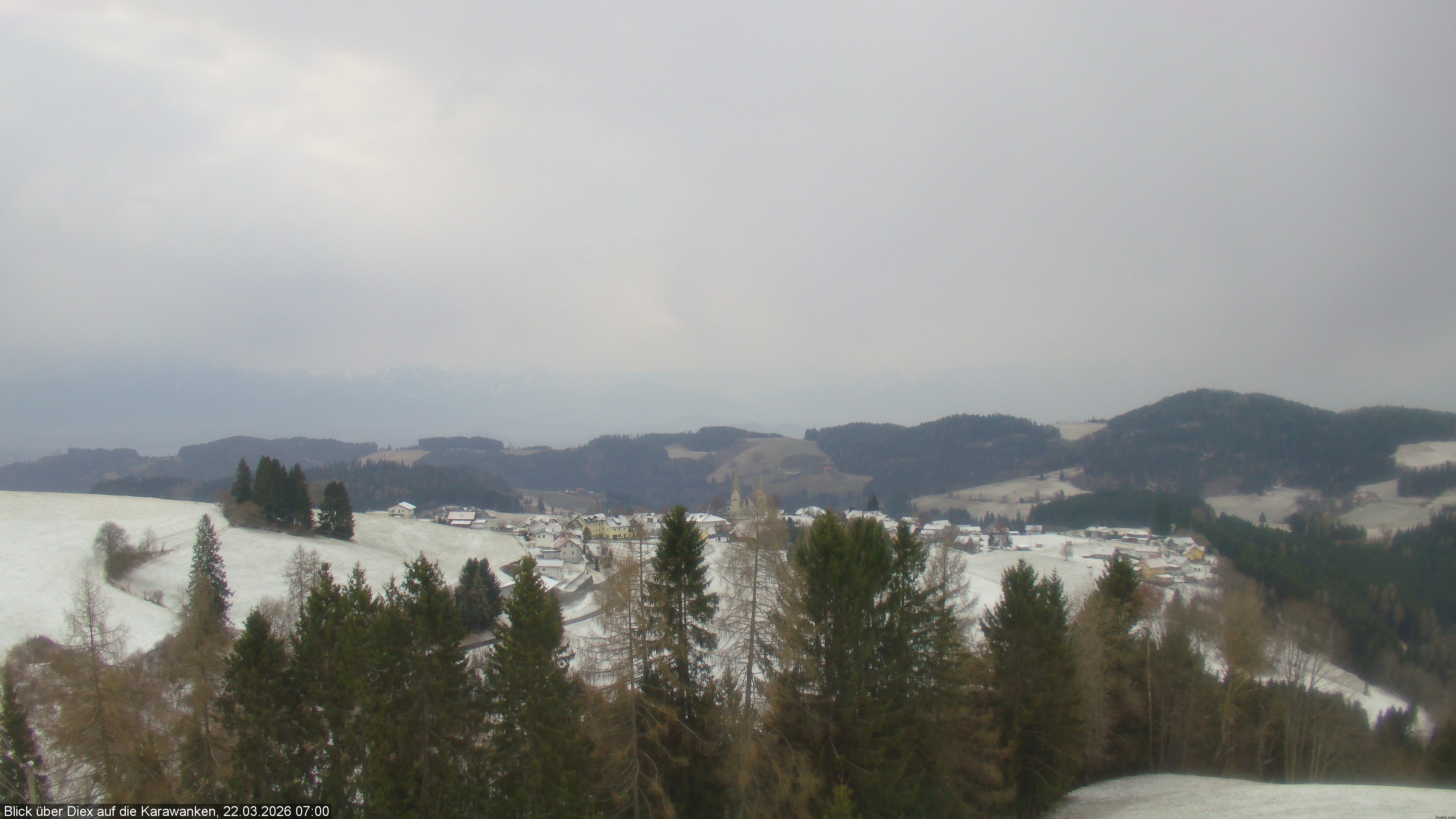 Archiv Foto Webcam Blick auf Diex (Kärnten)