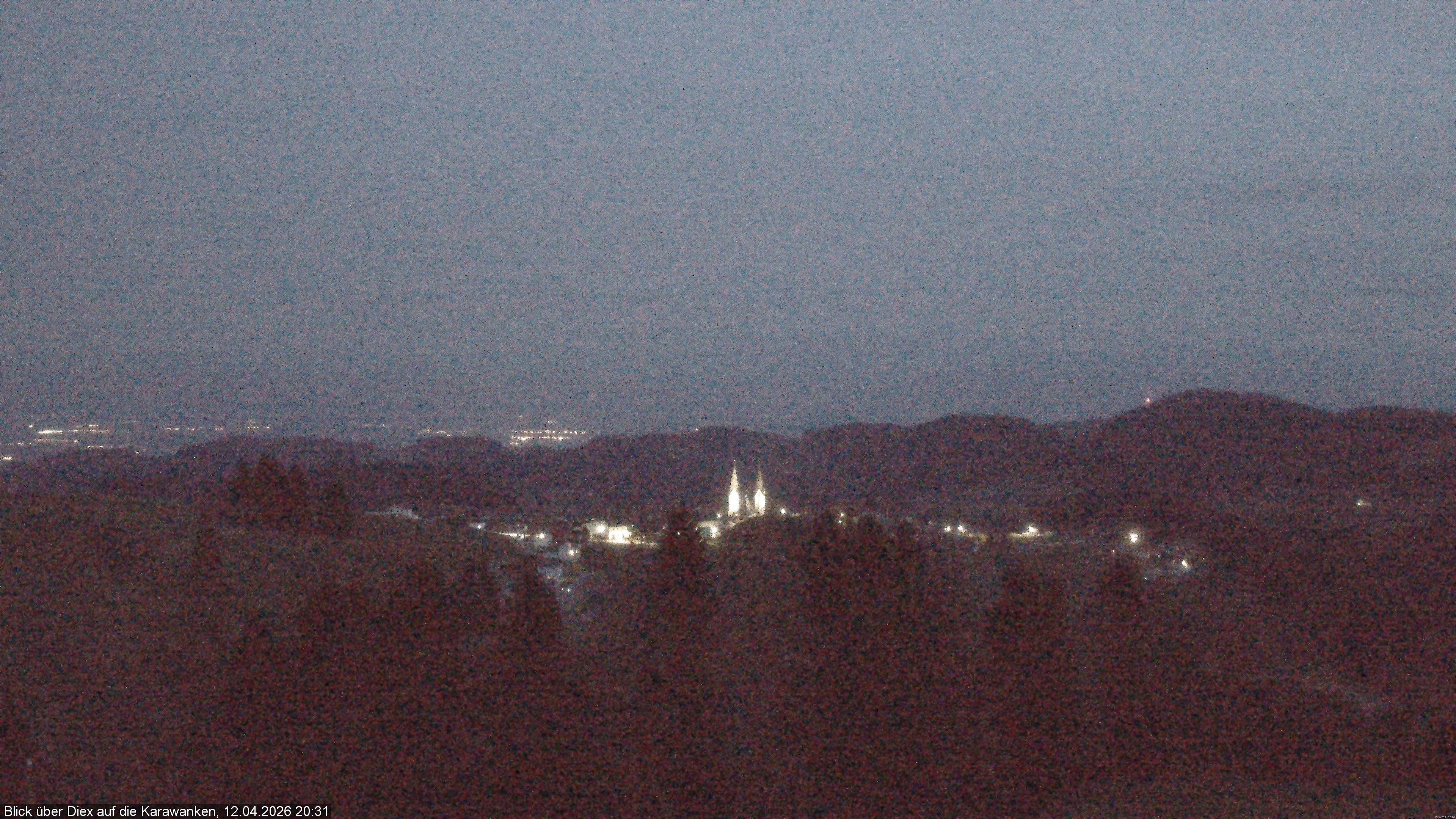 Archiv Foto Webcam Blick auf Diex (Kärnten)