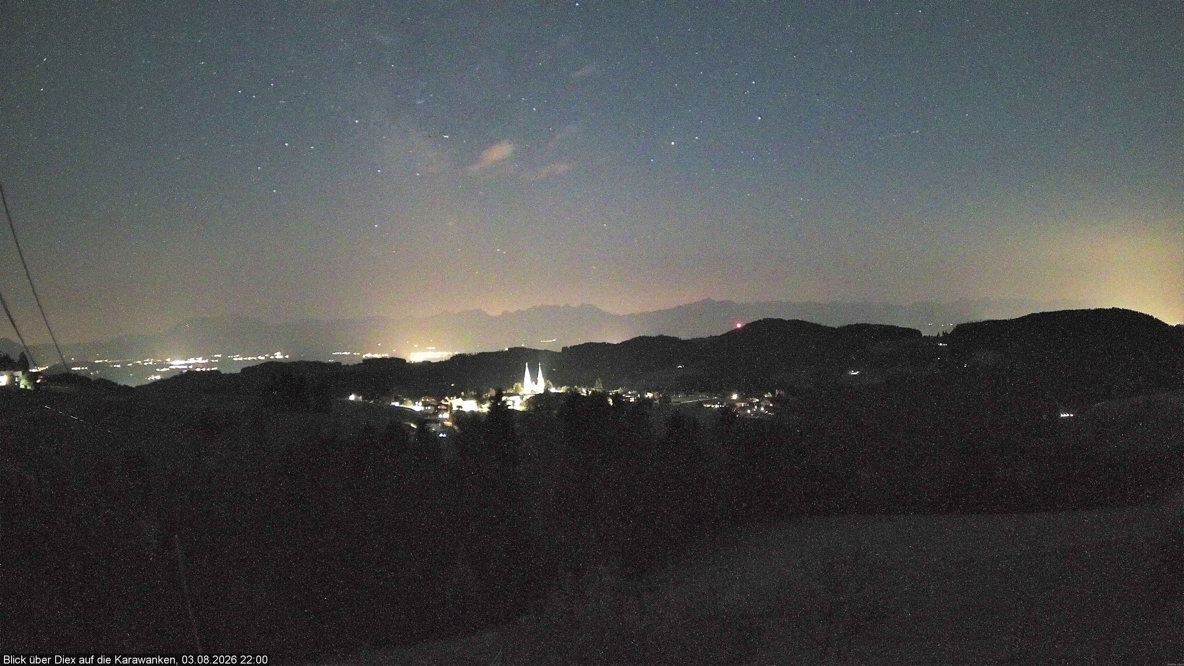 Archiv Foto Webcam Blick auf Diex (Kärnten)