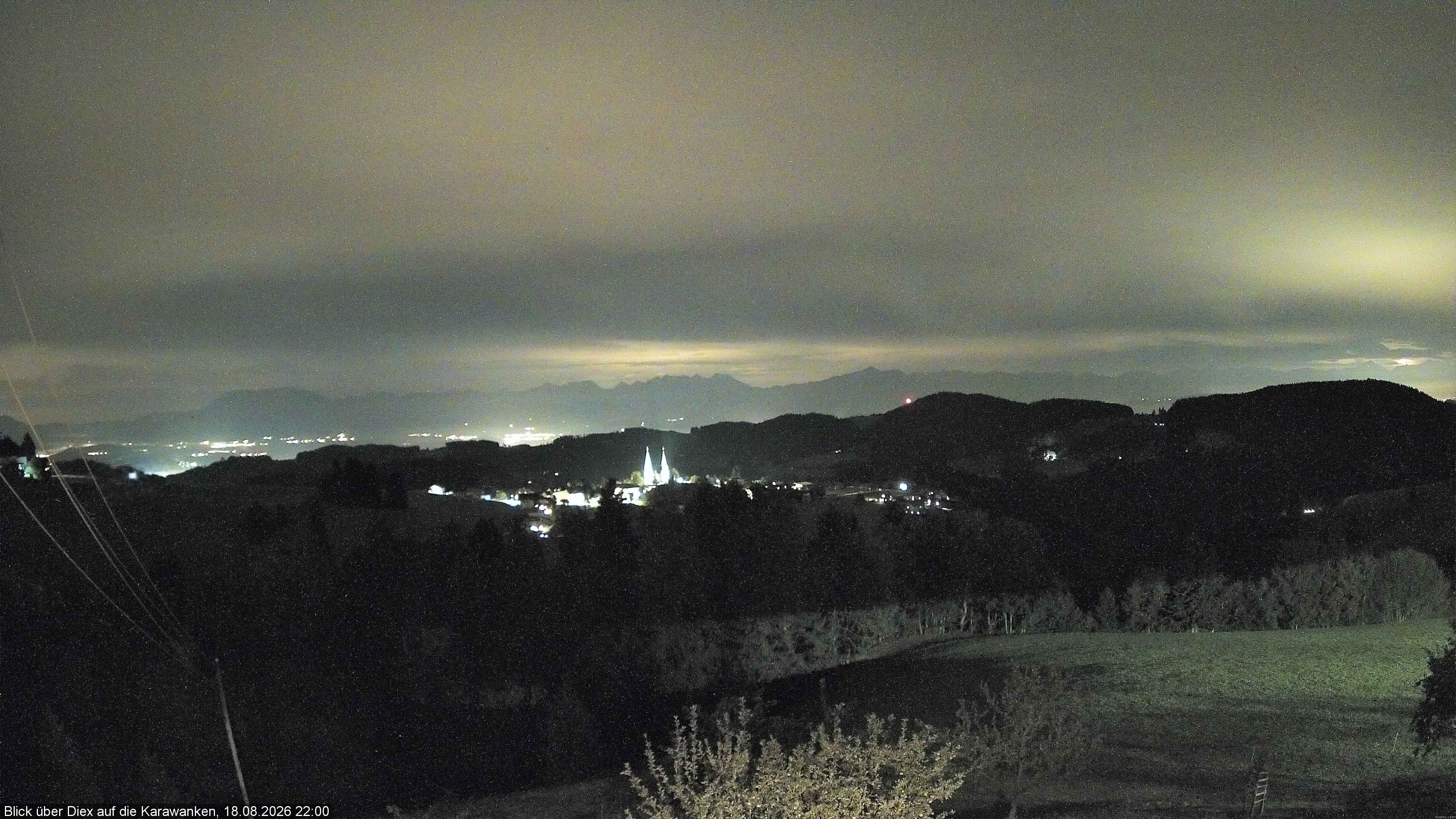 Archiv Foto Webcam Blick auf Diex (Kärnten)