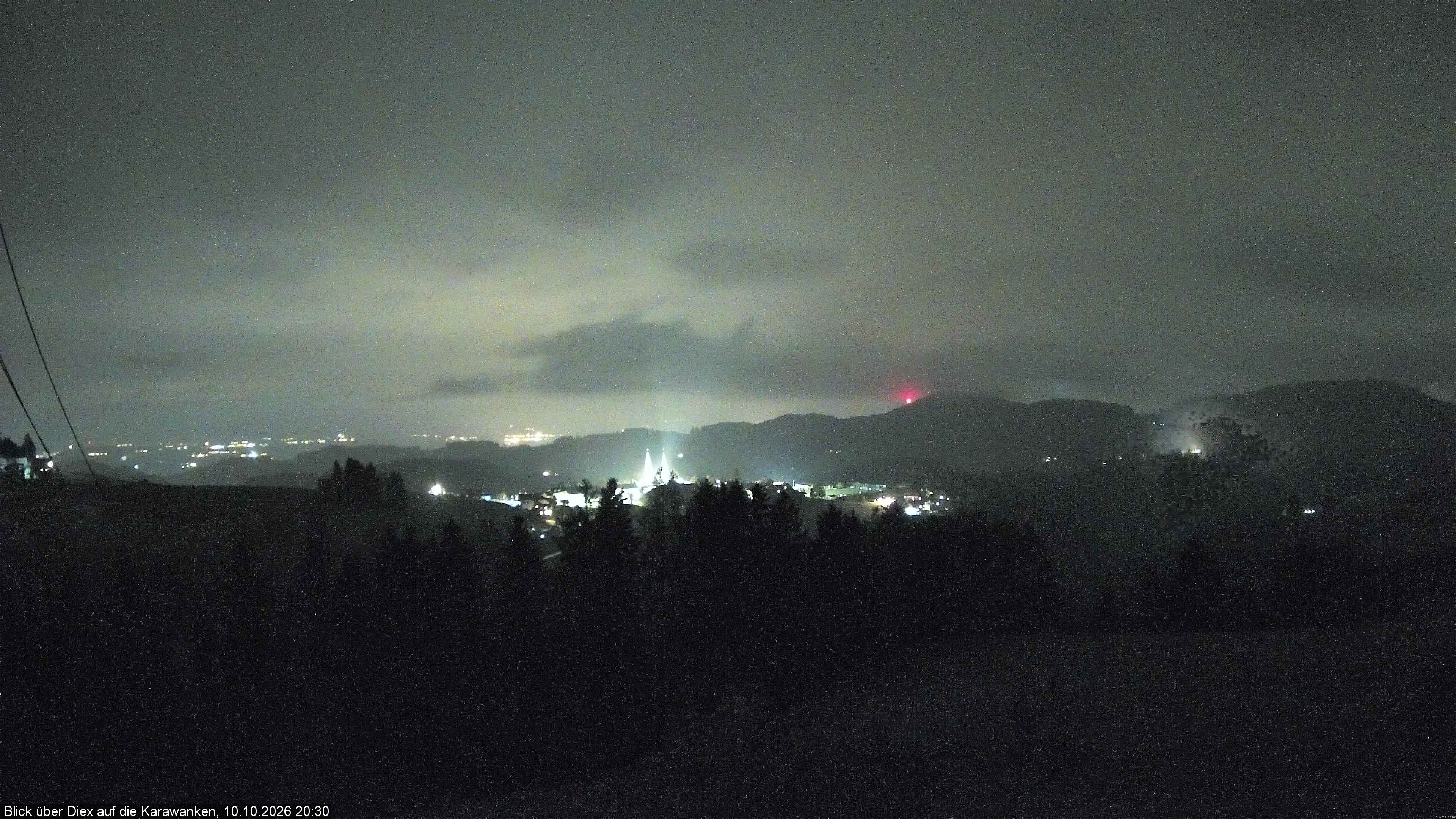 Archiv Foto Webcam Blick auf Diex (Kärnten)