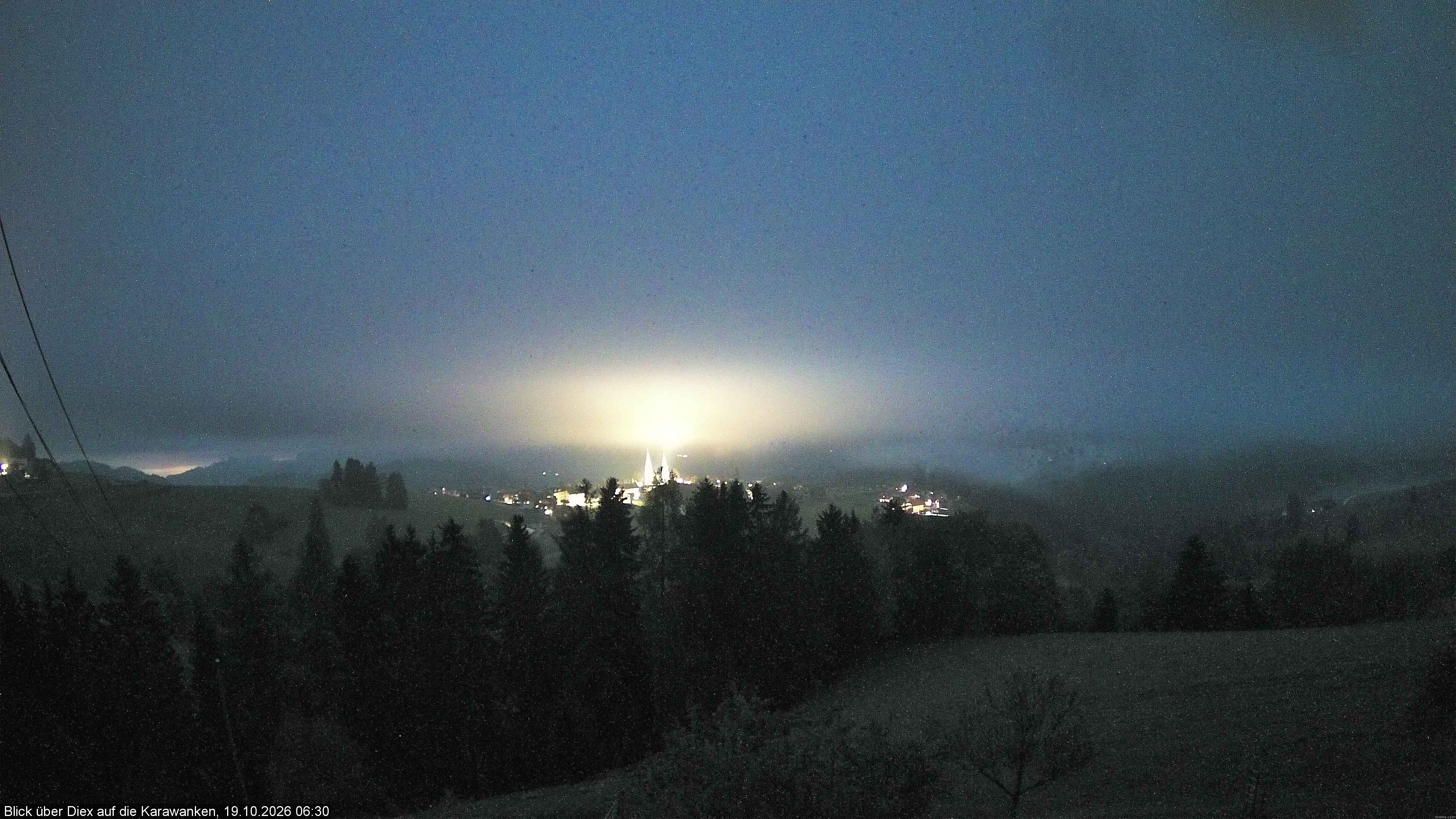 Archiv Foto Webcam Blick auf Diex (Kärnten)