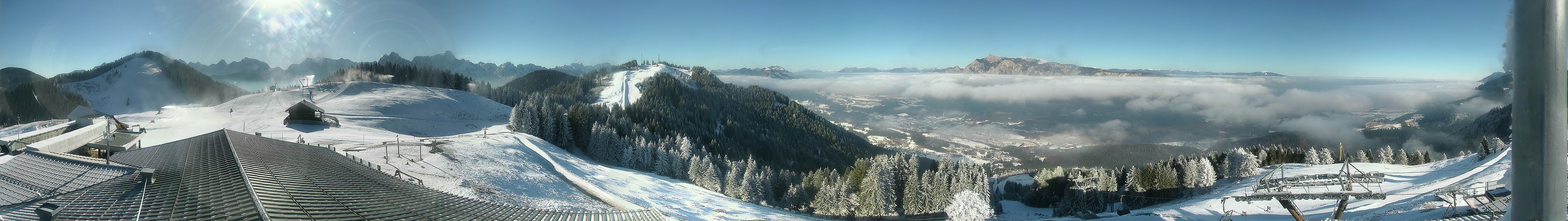 Archiv Foto Webcam Dreiländereck (Region Villach)