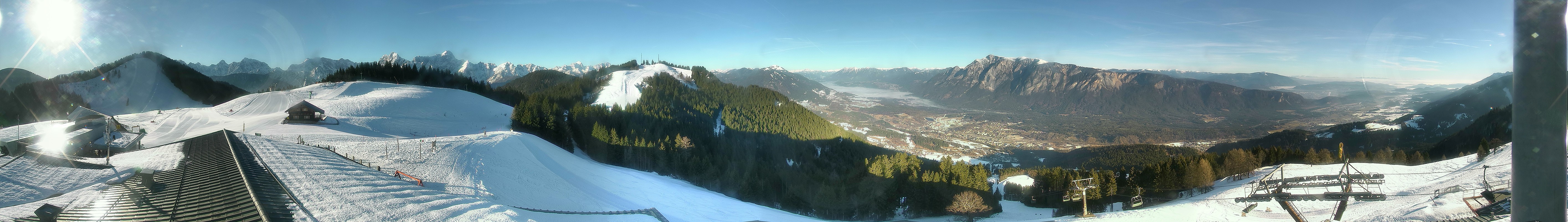 Archived image Webcam "Dreiländereck" area