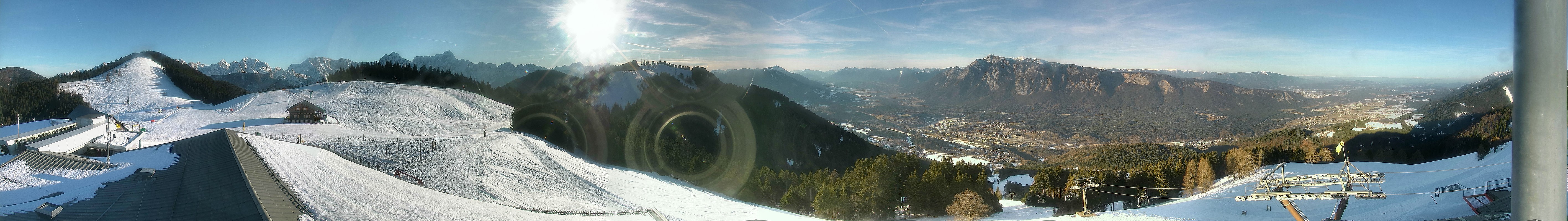 Archived image Webcam "Dreiländereck" area