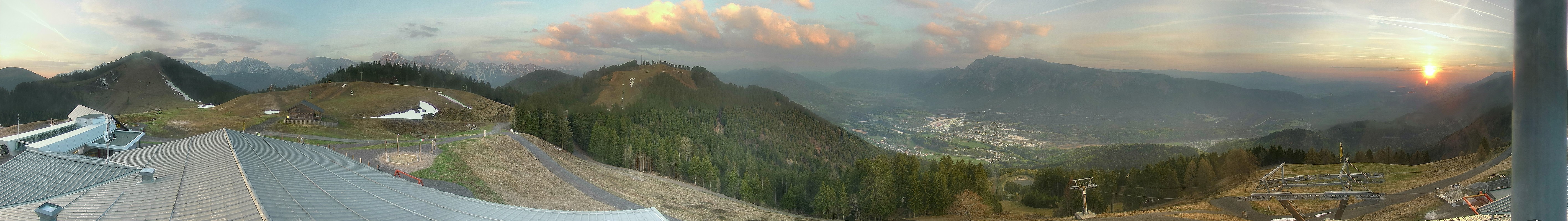 Archiv Foto Webcam Dreiländereck (Region Villach)