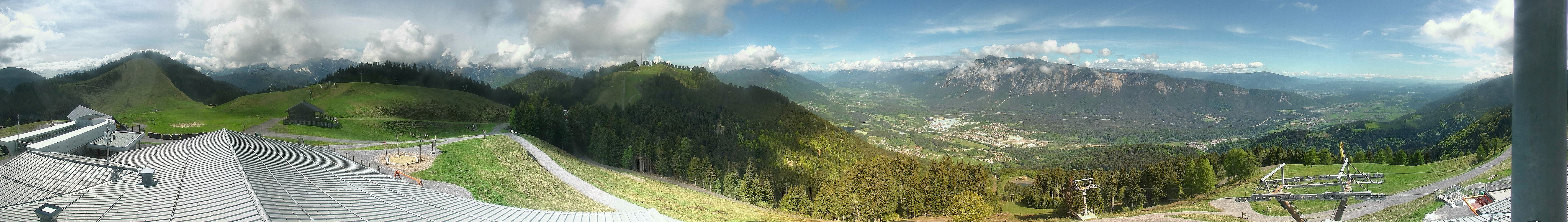 Archiv Foto Webcam Dreiländereck (Region Villach)