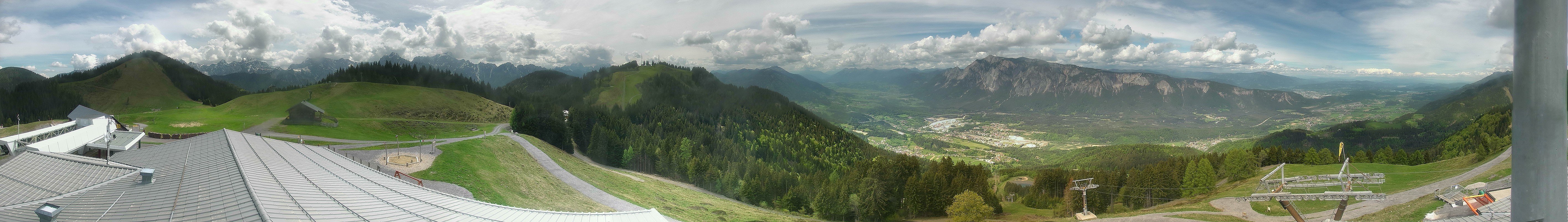 Archiv Foto Webcam Dreiländereck (Region Villach)