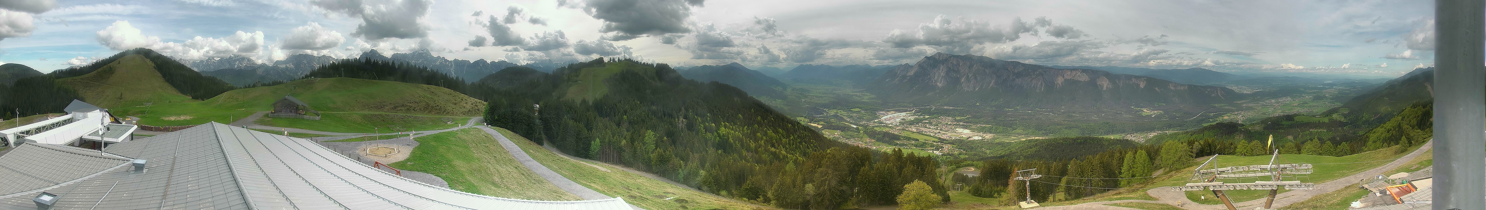 Archiv Foto Webcam Dreiländereck (Region Villach)