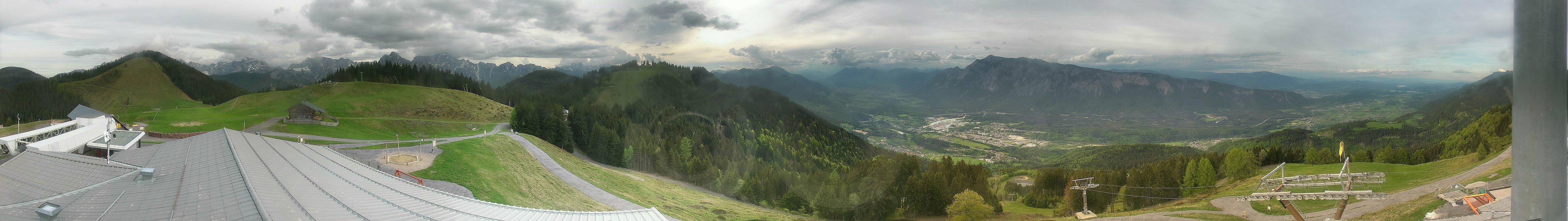 Archiv Foto Webcam Dreiländereck (Region Villach)