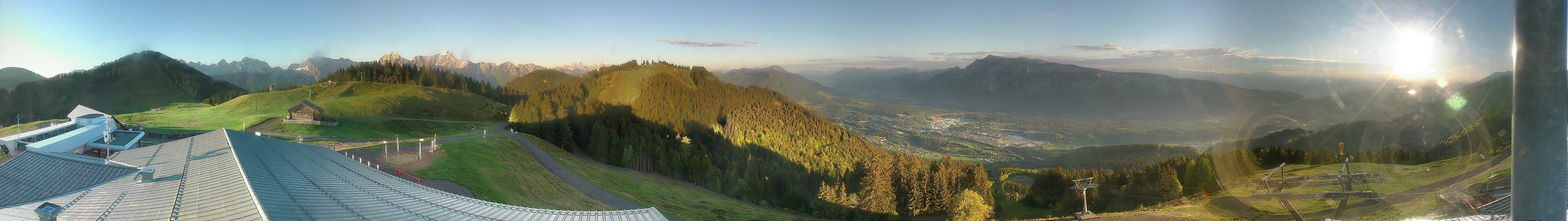 Archiv Foto Webcam Dreiländereck (Region Villach)