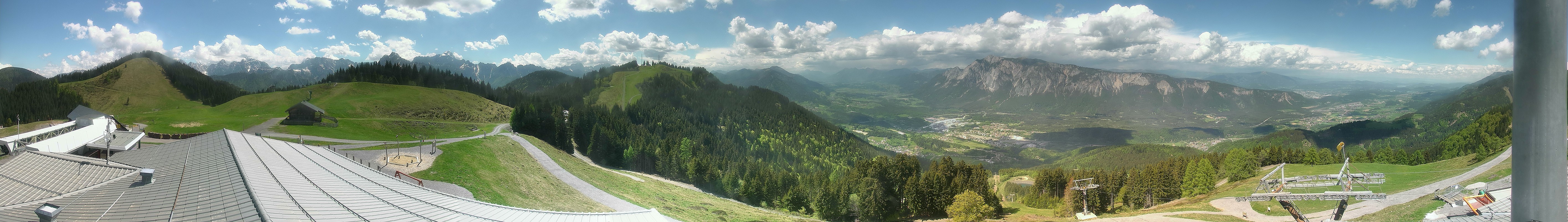 Archiv Foto Webcam Dreiländereck (Region Villach)