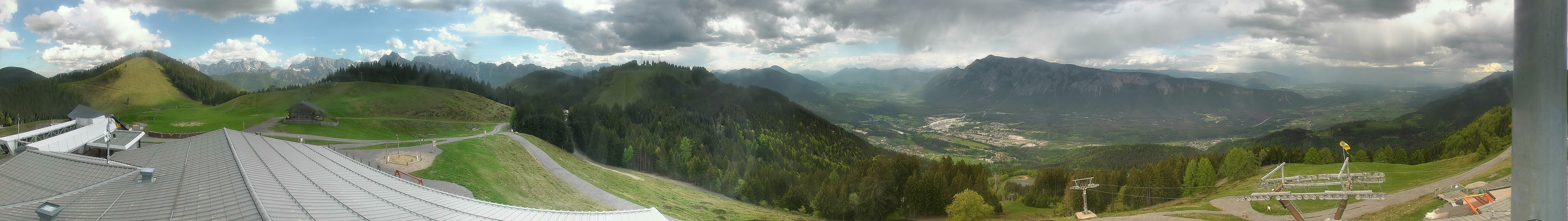 Archiv Foto Webcam Dreiländereck (Region Villach)