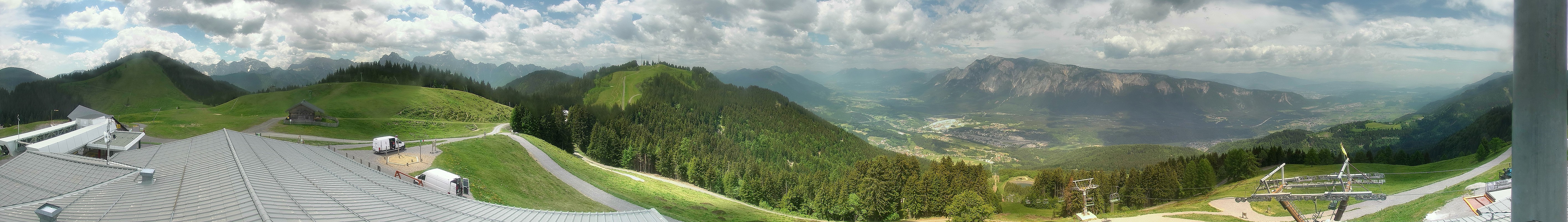Archiv Foto Webcam Dreiländereck (Region Villach)