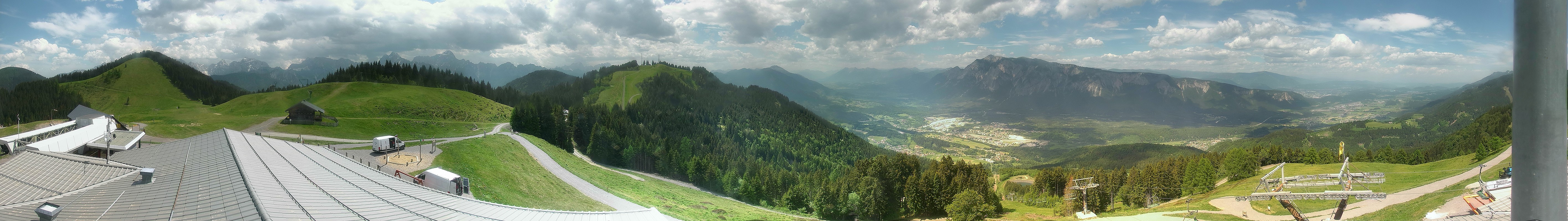 Archiv Foto Webcam Dreiländereck (Region Villach)