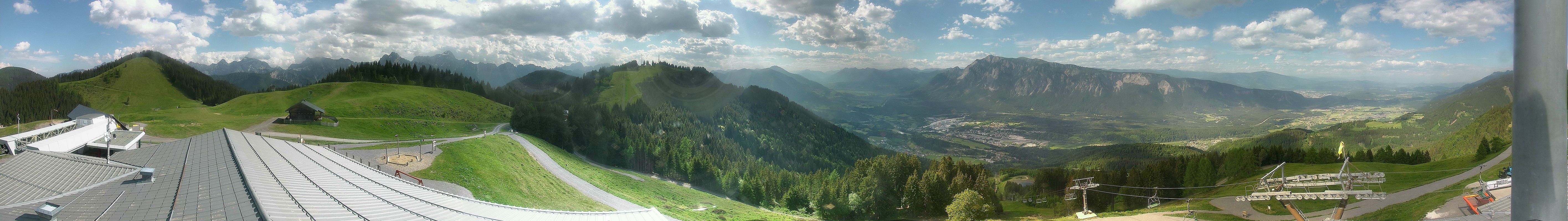 Archiv Foto Webcam Dreiländereck (Region Villach)