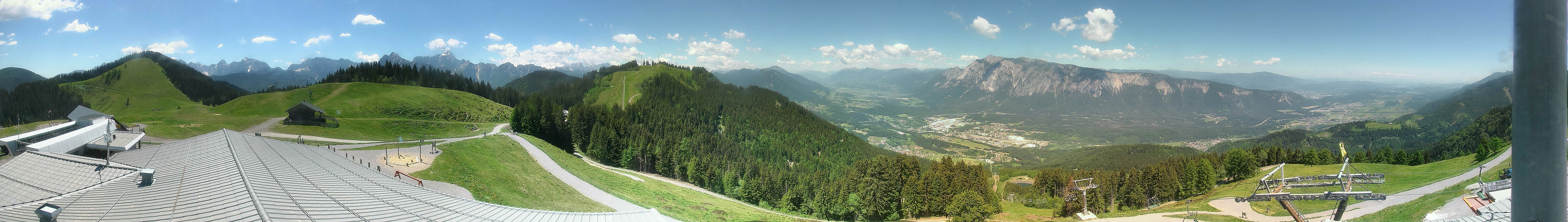 Archiv Foto Webcam Dreiländereck (Region Villach)