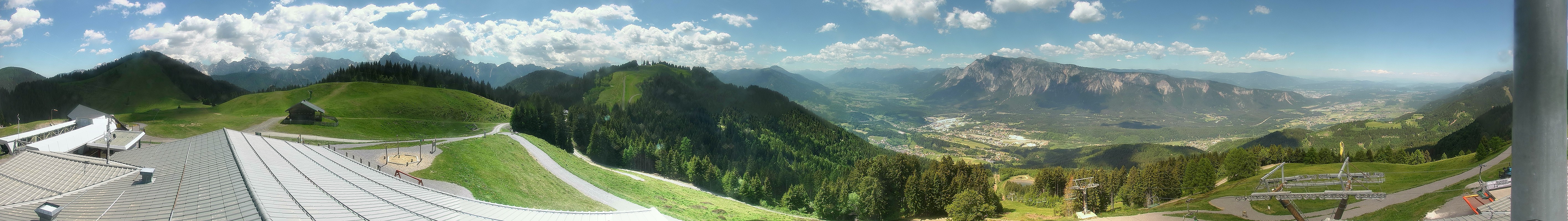 Archiv Foto Webcam Dreiländereck (Region Villach)