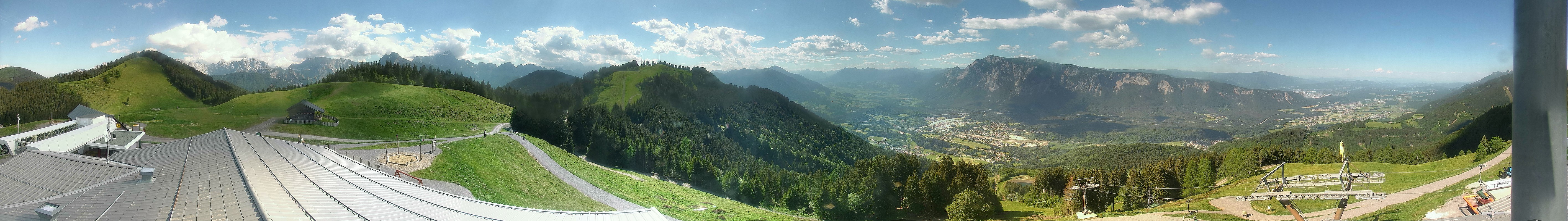 Archiv Foto Webcam Dreiländereck (Region Villach)