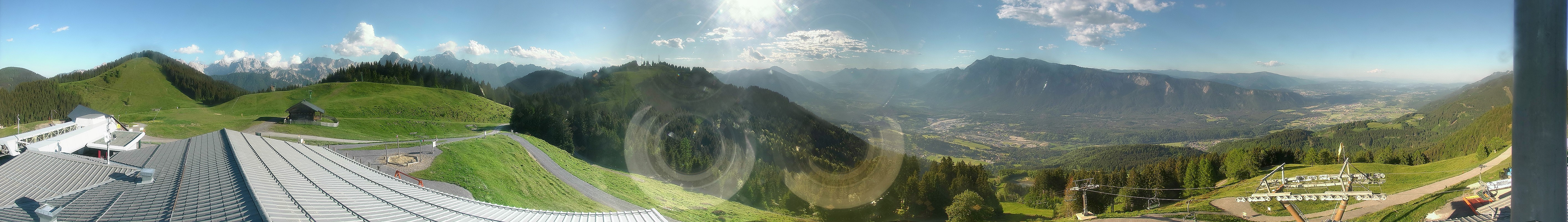 Archiv Foto Webcam Dreiländereck (Region Villach)