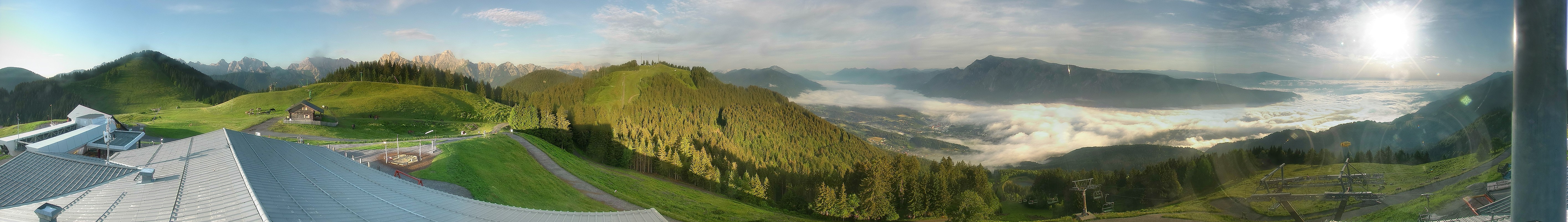 Archiv Foto Webcam Dreiländereck (Region Villach)