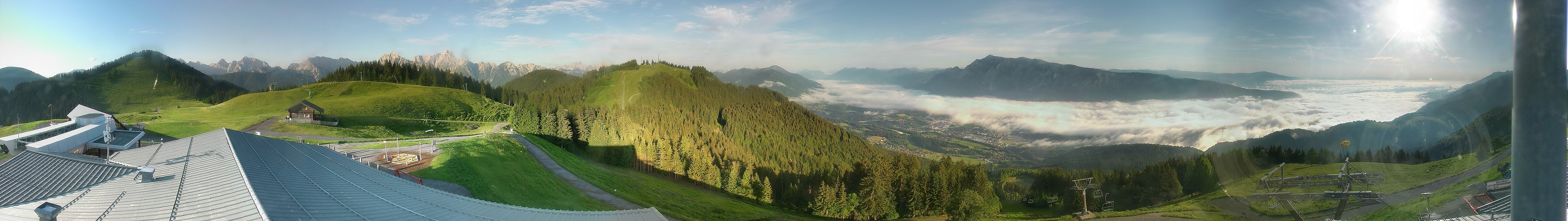 Archiv Foto Webcam Dreiländereck (Region Villach)