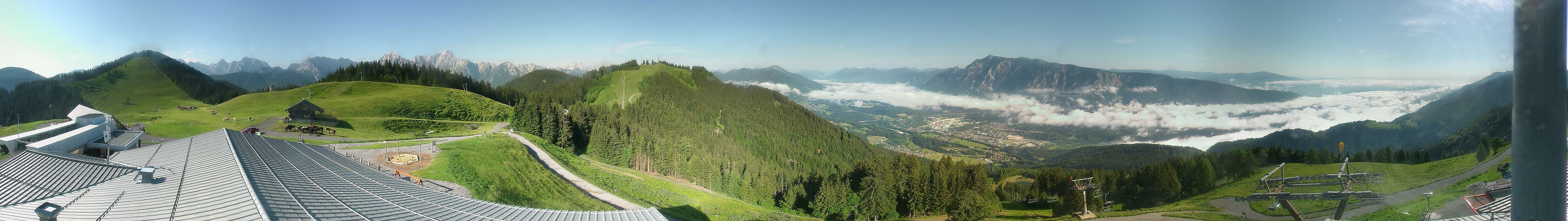 Archiv Foto Webcam Dreiländereck (Region Villach)