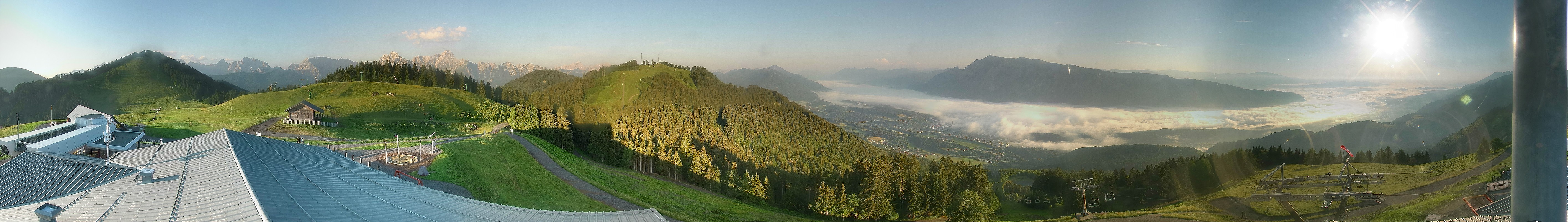 Archiv Foto Webcam Dreiländereck (Region Villach)