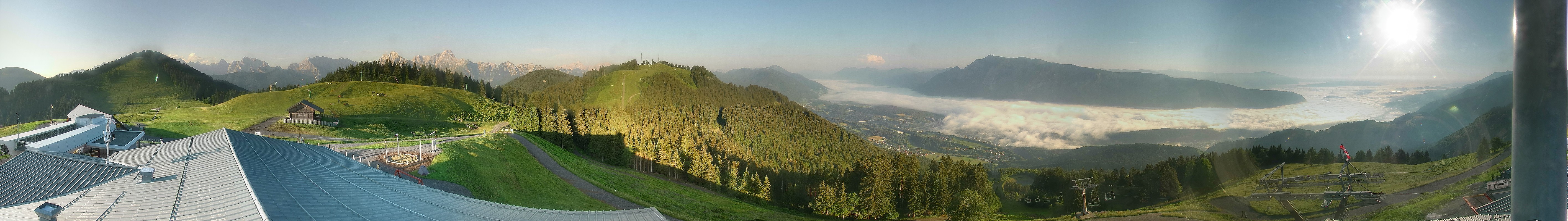 Archiv Foto Webcam Dreiländereck (Region Villach)