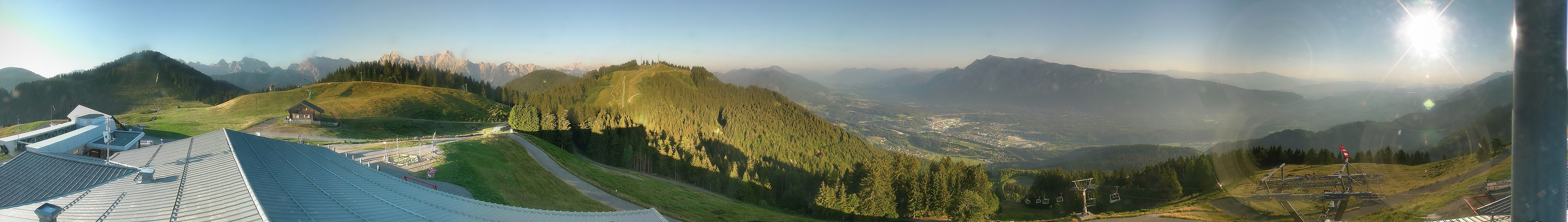Archiv Foto Webcam Dreiländereck (Region Villach)