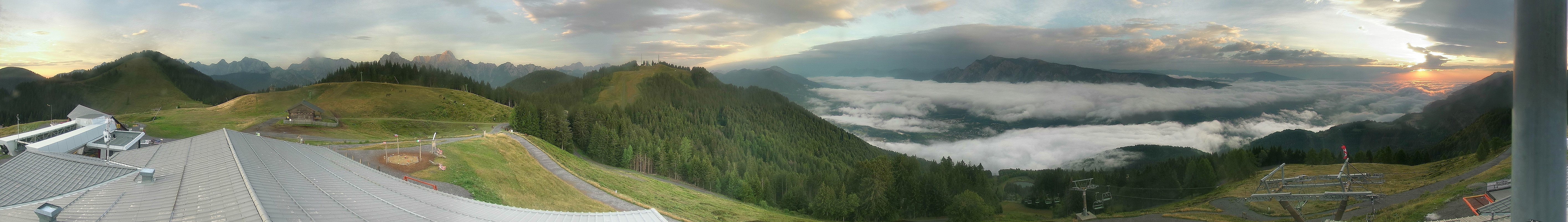 Archiv Foto Webcam Dreiländereck (Region Villach)