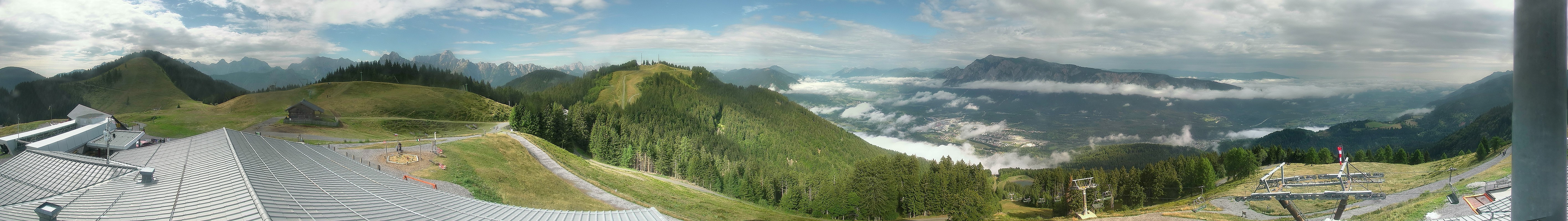 Archiv Foto Webcam Dreiländereck (Region Villach)