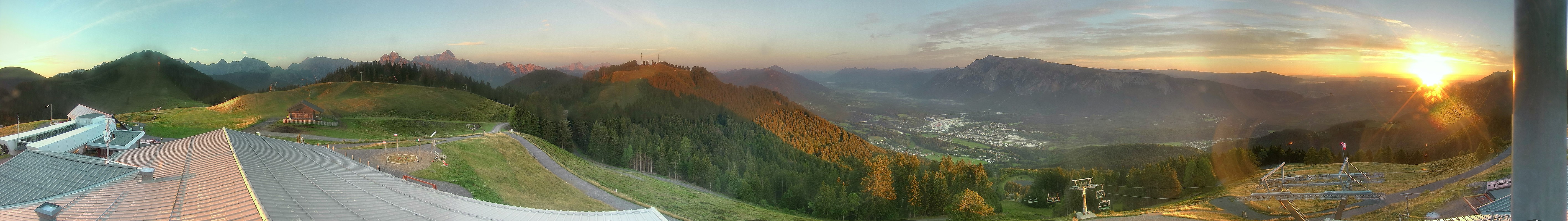 Archiv Foto Webcam Dreiländereck (Region Villach)