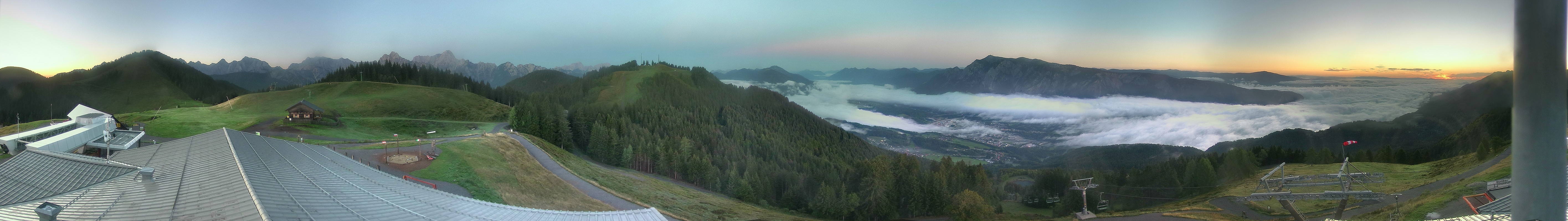 Archiv Foto Webcam Dreiländereck (Region Villach)
