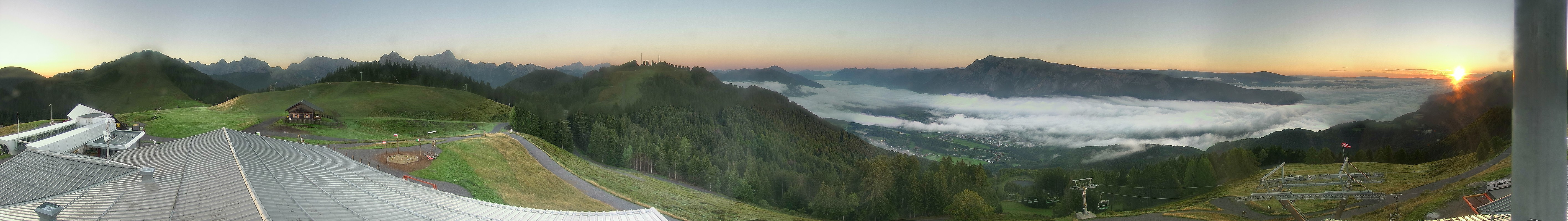 Archiv Foto Webcam Dreiländereck (Region Villach)