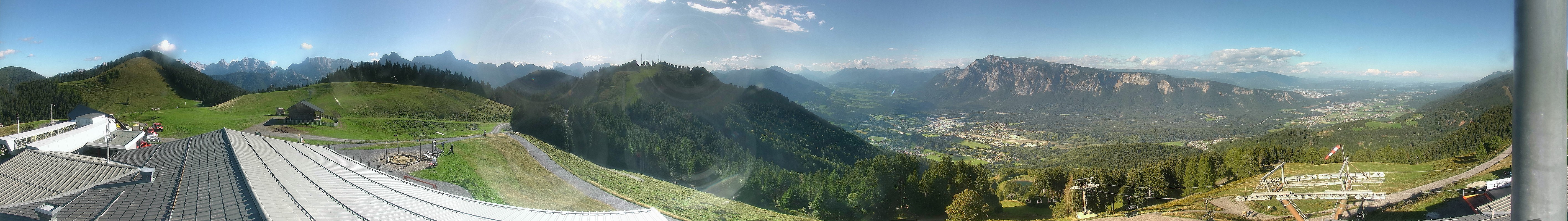 Archiv Foto Webcam Dreiländereck (Region Villach)