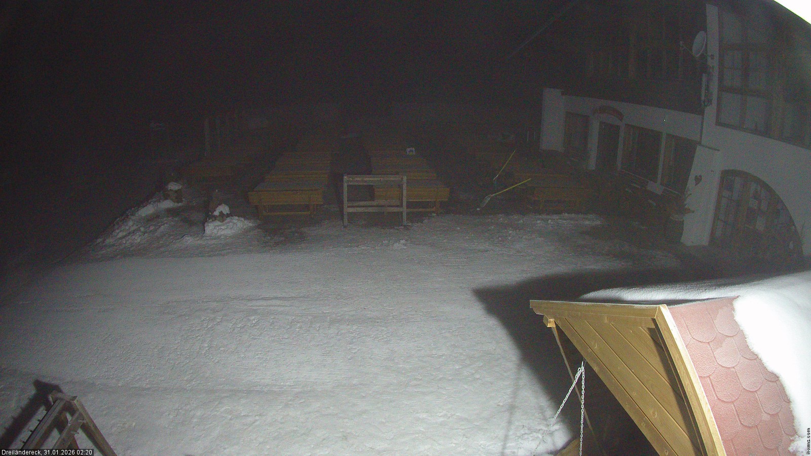 Archiv Foto Webcam Dreiländereck in der Region Villach: Bergrestaurant