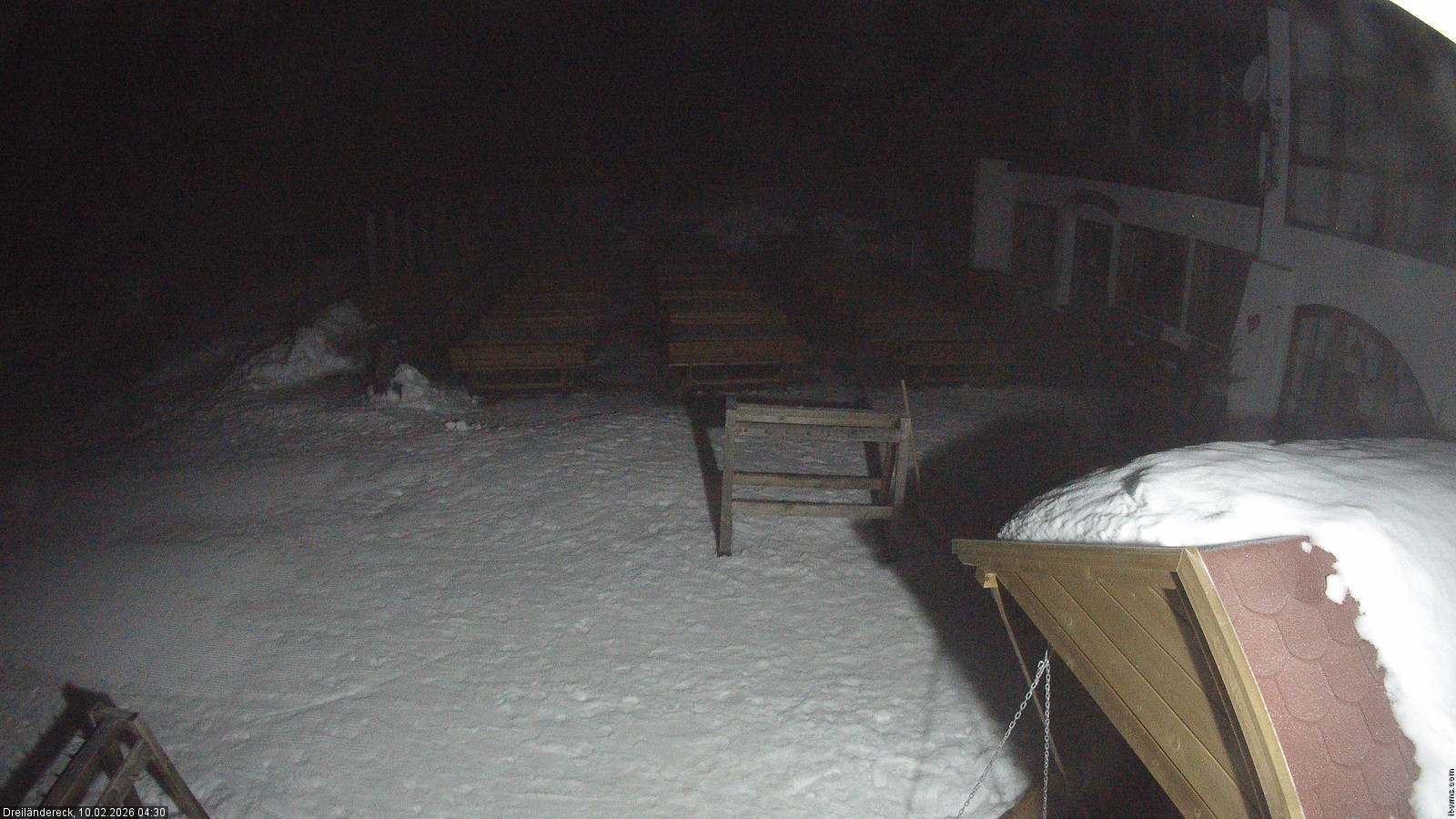 Archiv Foto Webcam Dreiländereck in der Region Villach: Bergrestaurant