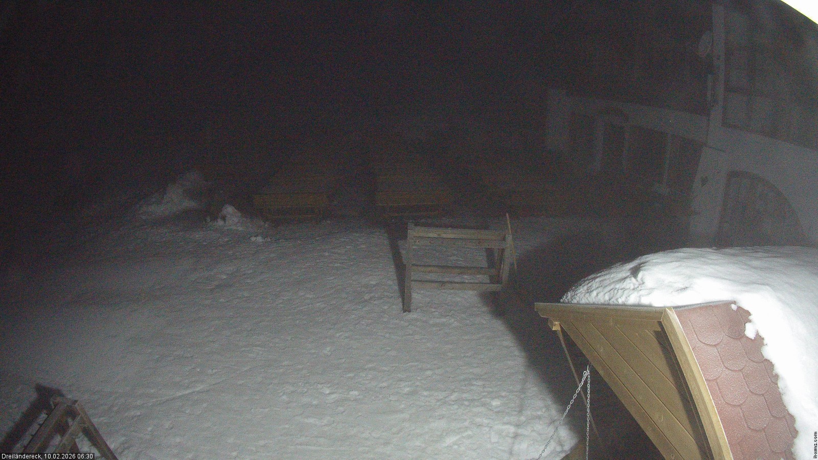 Archiv Foto Webcam Dreiländereck in der Region Villach: Bergrestaurant