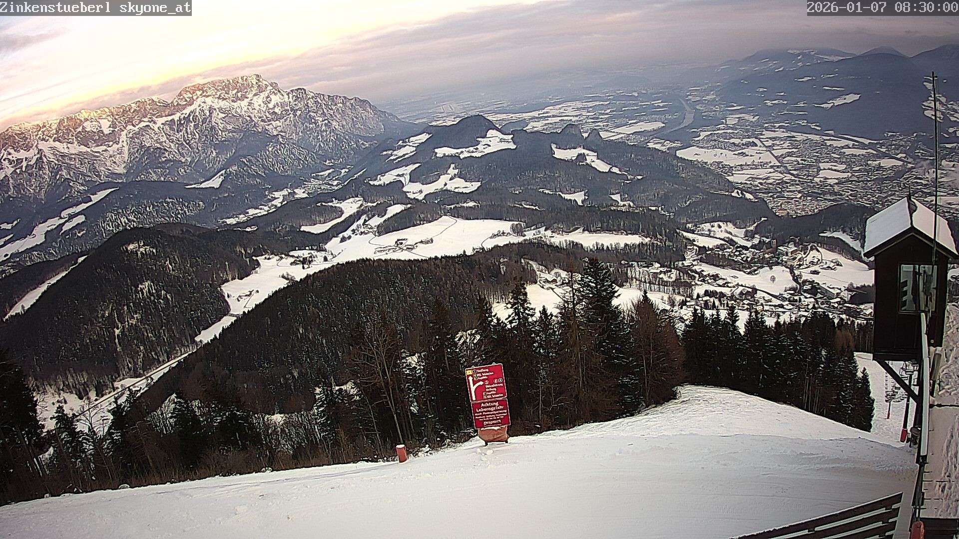 Archived image Webcam Zinkenstüberl near Bad Dürrnberg