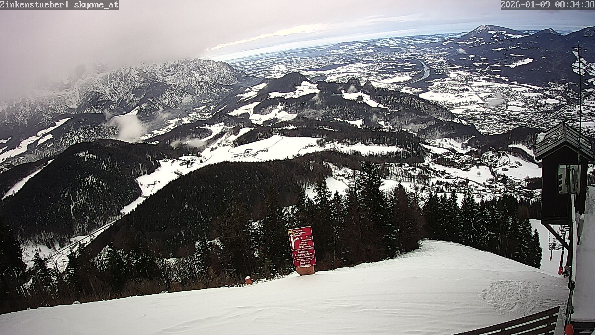 Archived image Webcam Zinkenstüberl near Bad Dürrnberg